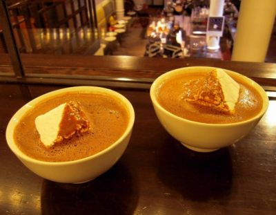 City Bakery will be featuring a different hot chocolate flavor every day this month (photo by Peter Kirn)