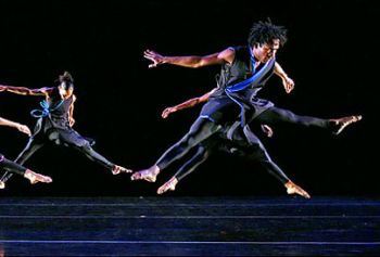 Garth Fagan is presenting its thirty-ninth season at the Joyce (photo by Bob Joe)