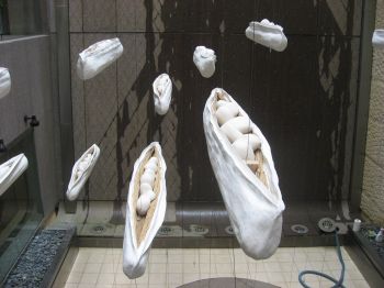 Lemos exhibit seems to float perilously in the air (photo by twi-ny/mdr)