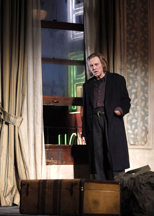 Carmichael (Christopher Walken) has been searching for his hand for forty-seven years in Martin McDonagh play