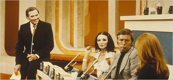 Host Gene Rayburn and celebrities have fun with double entendres in THE MATCH GAME