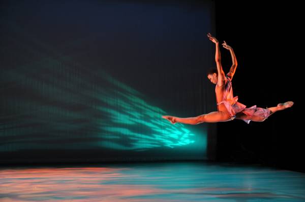 Ailey II’s Ghrai DeVore performs in Judith Jamison’s DIVINING, part of three-company season at the Joyce (photo by Eduardo Patino, NYC)