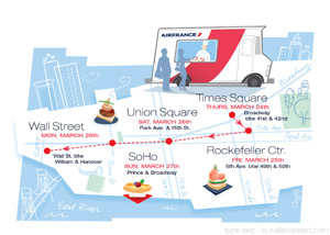 air france food truck