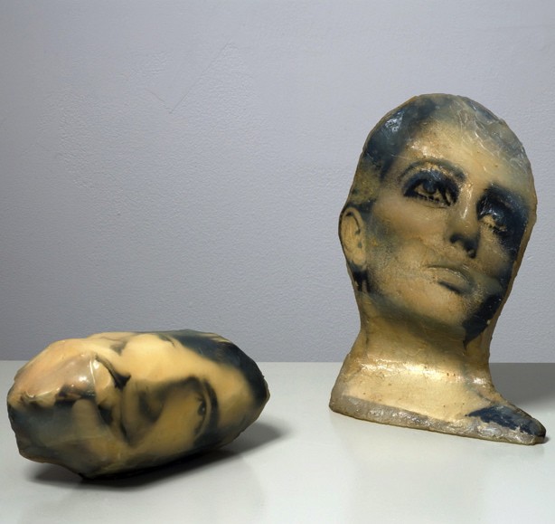 Alina Szapocznikow, “Souvenirs,” polyester resin and photographs, 1967 (the Estate of Alina Szapocznikow/Piotr Stanisławski)