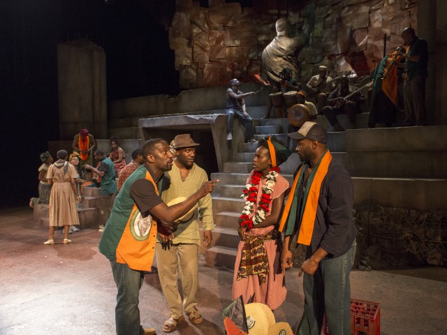Royal Shakespeare Company sets JULIUS CAESAR in contemporary Africa (photo by Richard Termine)
