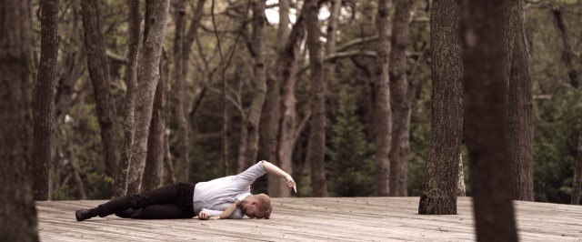WITHIN (LABYRINTH WITHIN) features choreographer Pontus Lidberg performing a solo at Jacob’s Pillow (photo by Martin Nisser)