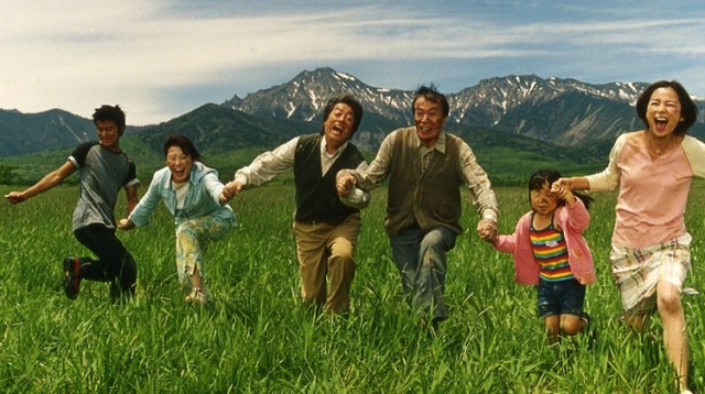 Takashi Miike riffs on multiple genres in the endlessly delightful HAPPINESS OF THE KATAKURIS
