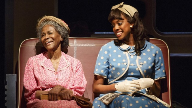 Tony nominees Cicely Tyson and Condola Rashad bond on a bus in Broadway revival of THE TRIP TO BOUNTIFUL