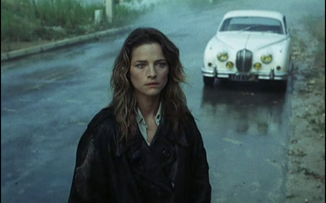 Charlotte Rampling is on the run in THE FLESH OF THE ORCHID