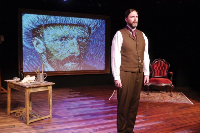 James Briggs stars as Theo van Gogh in revival of Leonard Nimoy’s VINCENT at the Theatre at St. Clement’s