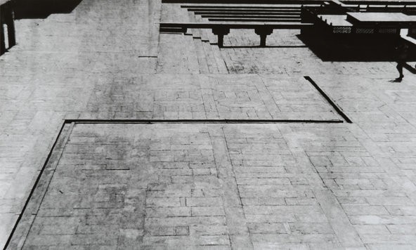 Nasreen Mohamedi, Untitled, gelatin silver print, ca. 1972 (Kiran Nadar Museum of Art, New Delhi)
