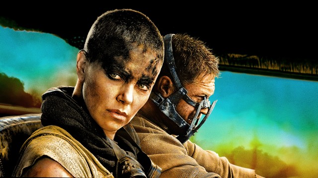 Imperator Furiosa (Charlize Theron) and Max Rockatansky (Tom Hardy)  make an unlikely team in MAD MAX: FURY ROAD