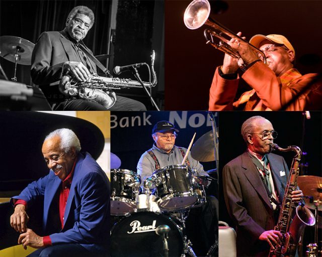 Five NEA Jazz Masters will join forces for an all-star show at Flushing Town Hall