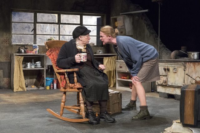 Mother and daughter go at it tooth and nail in THE BEAUTY QUEEN OF LEENANE (photo by Richard Termine)