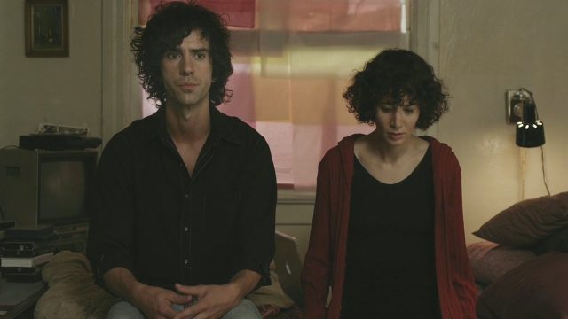 Hamish Linklater and Miranday July contemplate their future