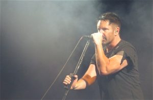 NIN and Trent Reznor brought the weekend to a close with their unparalleled raw intensity.