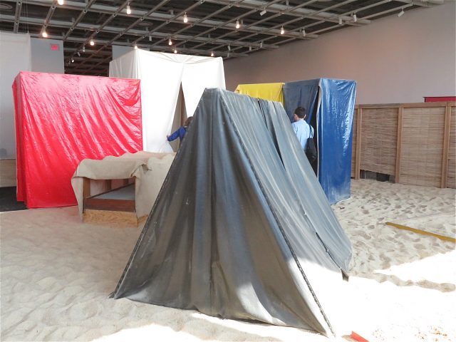 Whitney retrospective offers a journey into Hélio Oiticica’s colorful “Éden” (photo by twi-ny/mdr)