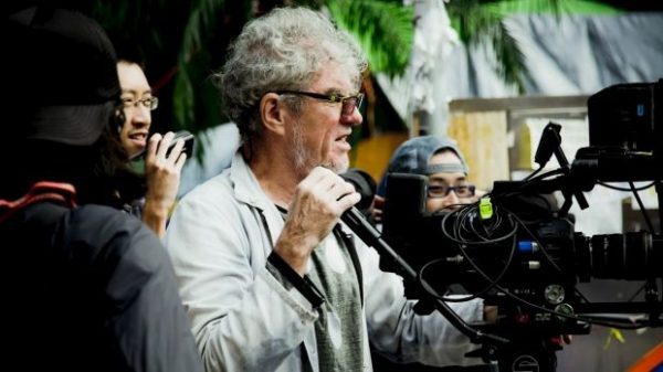 Christopher Doyle on the set of Hong Kong Trilogy: Preschooled, Preoccupied, Preposterous