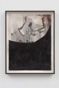 Kara Walker, “Paradox of the Negro Burial Ground,” oil stick, collage, and mixed media on paper, 2017 (Photo: © Kara Walker / Courtesy of Sikkema Jenkins & Co., New York)