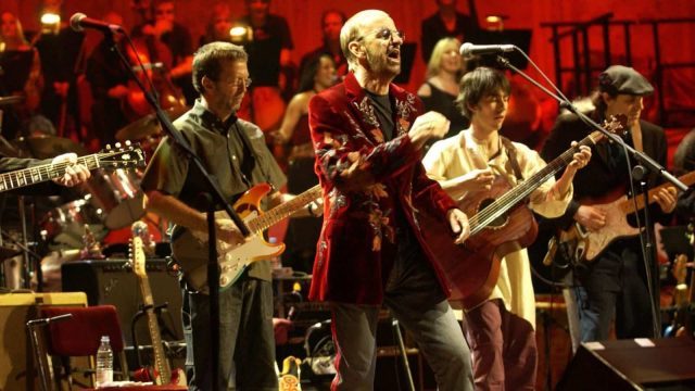 Eric Clapton, Ringo Starr, Dhani Harrison, and others come together for George Harrison tribute at Royal Albert Hall