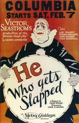 he who gets slapped poster