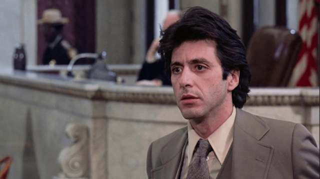 No need to worry; Al Pacino is only temporarily speechless in courtroom fave