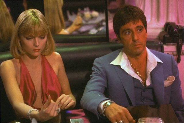 Michelle Pfeiffer and Al Pacino should be more excited when they join Brian De Palma for the world premiere of the thirty-fifth anniversary restoration screening 