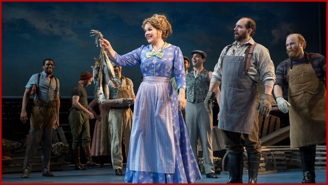 Opera superstar Renée Fleming makes a point as Nettie Fowler in Broadway revival of Rodgers & Hammerstein classic (photo by Julieta Cervantes)