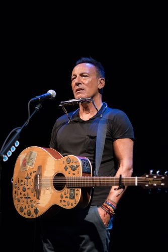 Bruce Springsteen has won a special Tony for his Broadway debut (photo by Rob DeMartin)