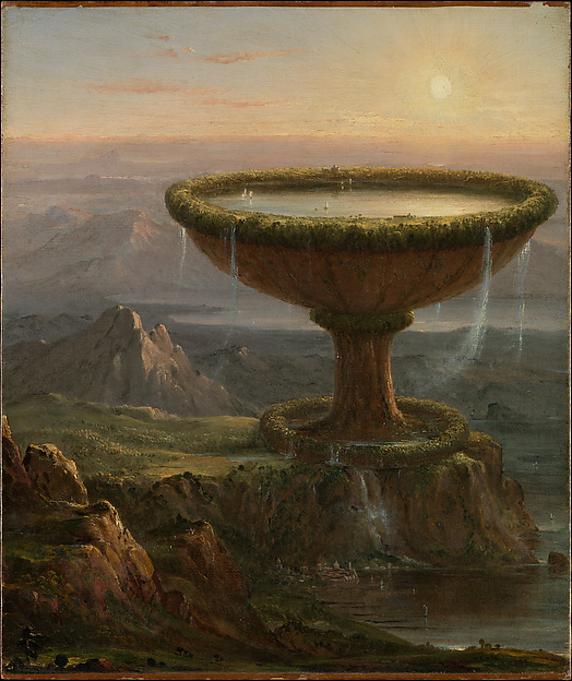 Thomas Cole, The Titan's Goblet, Oil on canvas, 1833 (Gift of Samuel P. Avery Jr., 1904)