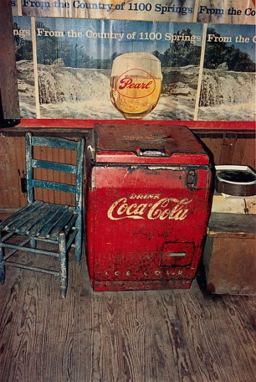 William Eggleston, Louisiana, dye-transfer print, ca. 1971–74 (© Eggleston Artistic Trust)