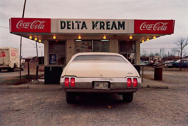 William Eggleston, Mississippi, dye-transfer print, ca. 1971–74 (© Eggleston Artistic Trust)