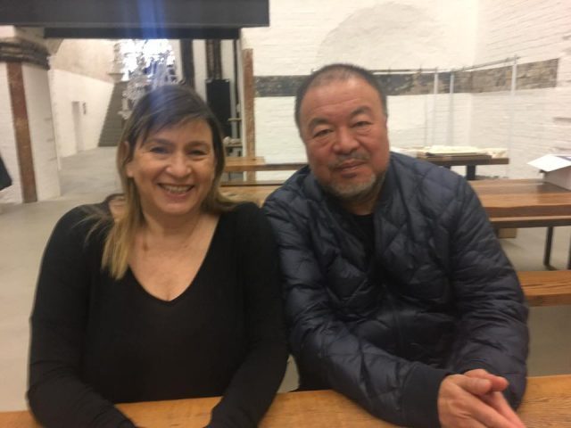Barbara Pollack and Ai Weiwei