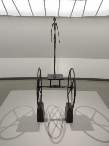 Albert Giacometti, “The Chariot,” bronze, 1950  (photo by twi-ny/mdr)