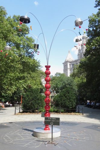 B. Wurtz will talk about City Hall Park installation “Kitchen Trees” and more at New School event on September 17 (photo by twi-ny/mdr)