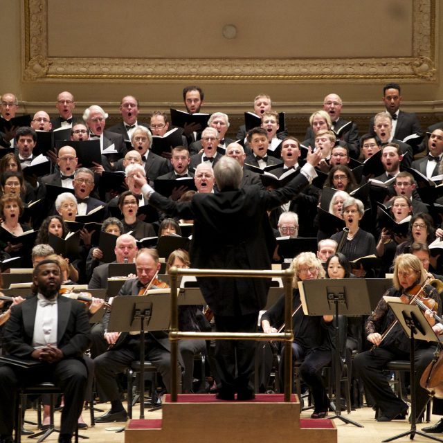 The Cecilia Chorus of New York will perform Handel’s Messiah at Carnegie Hall on December 8