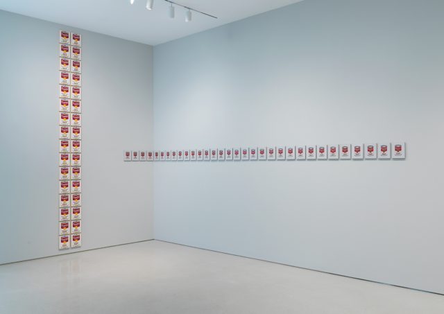 Installation view of Richard Pettibone: Endless Variation at The FLAG Art Foundation, 2018 (photography by Object Studies) 