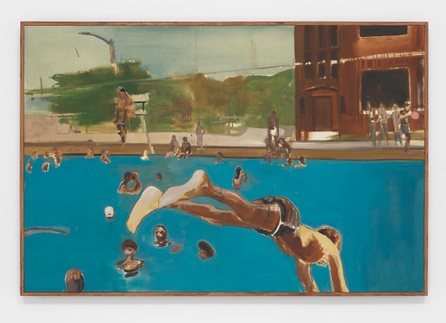 Noah Davis,  1975 (8), oil on canvas in artist's frame, 2013 (courtesy David Zwirner) 