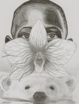 Illustration credits: Black boy by Goulwen Reboux. Prairie Fringed Orchid by Ananda Heller. Polar Bear by Candy Witcher. Arrangement by Vincent Terrell Durham. Used with permission.