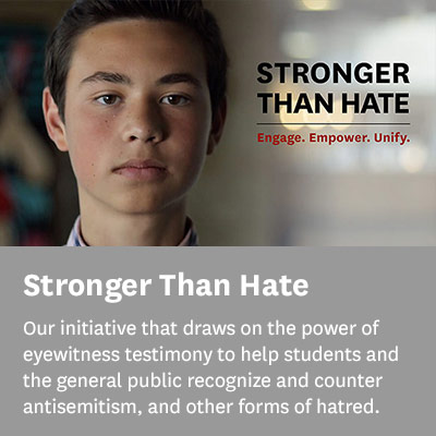stronger than hate